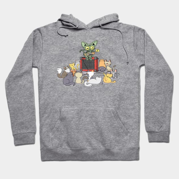 Gato Roboto Hoodie by Marmota